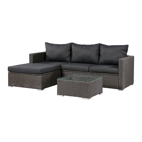 Patioflare PF-CS290PS Series Assembly instruction Patioflare PF-CS290PS Series Assembly instruction
