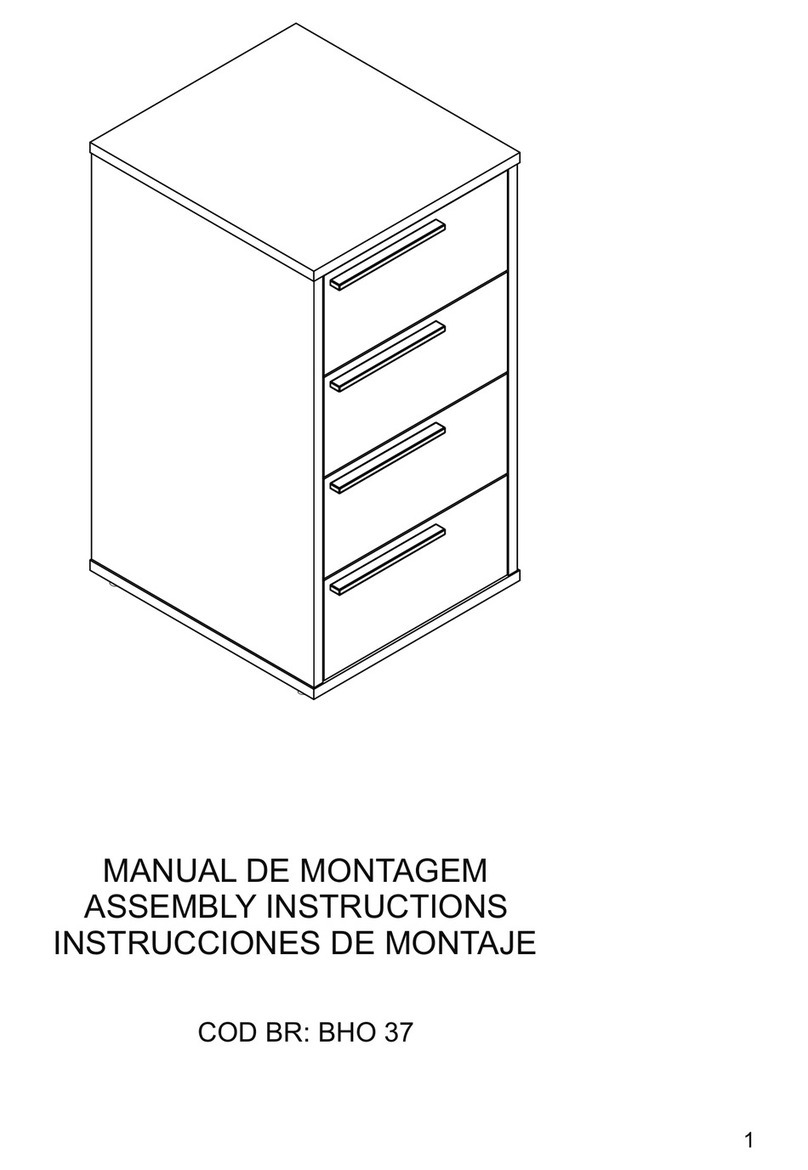 Panorama Moveis BHO 37 User manual Panorama Moveis BHO 37 User manual