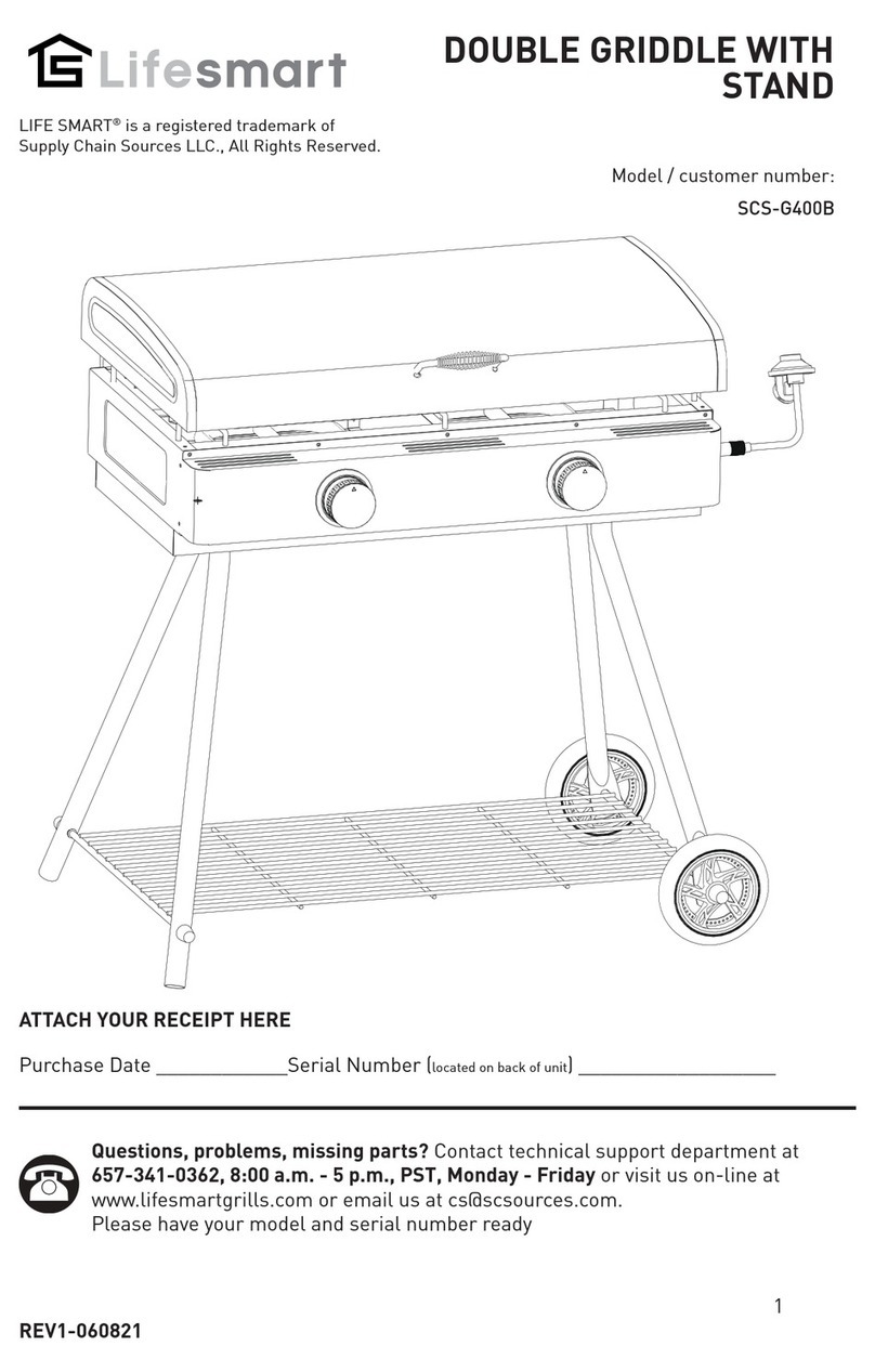 Life Smart SCS-G400B manual