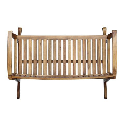 Noble House Home Furnishings ROCKING LOVESEAT Assembly instructions