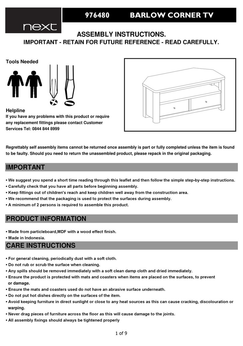 Next 976480 User manual Next 976480 User manual