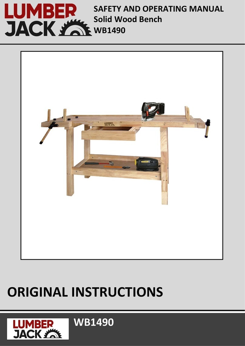 Lumberjack WB1490 Safety and operating manual
