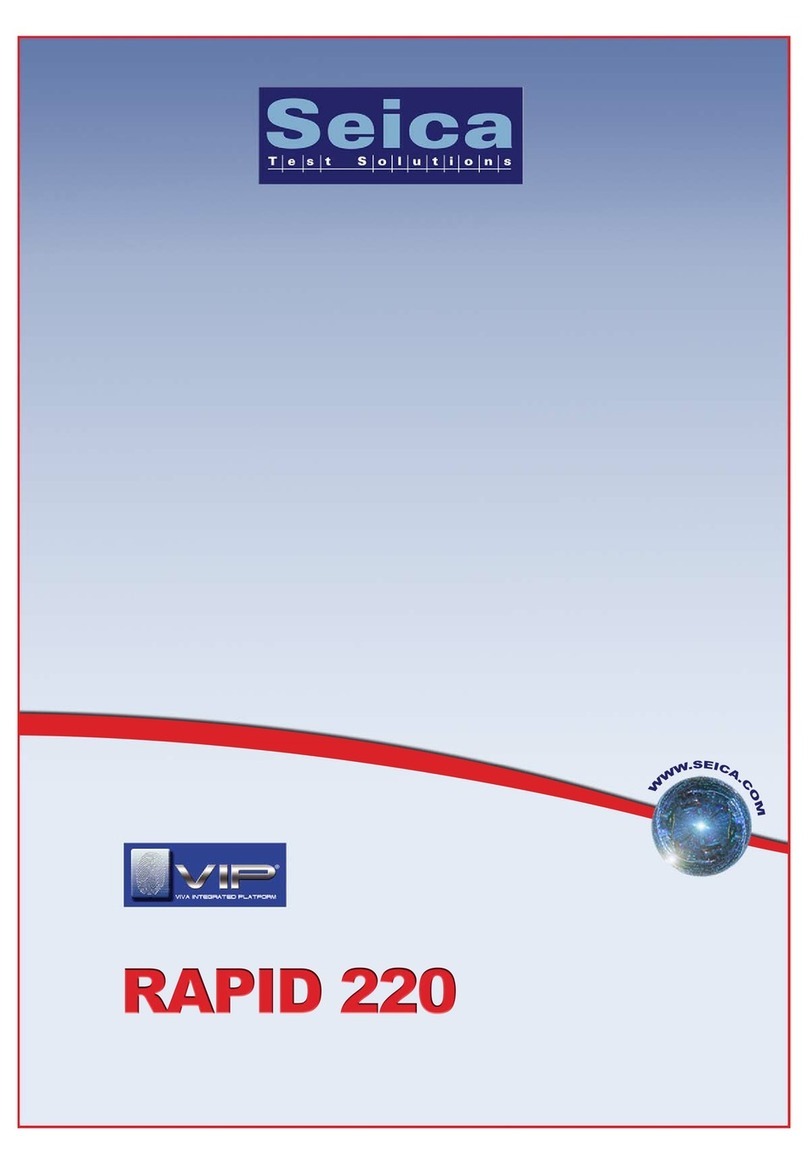 Seica RAPID 220 Site preparation guide
