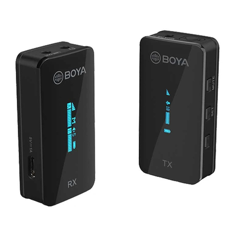 Boya BY-XM6-S1 User manual
