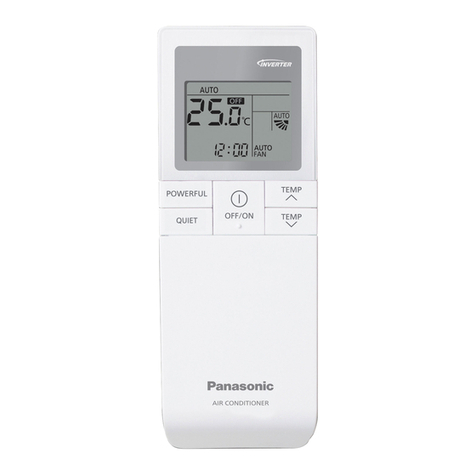 Panasonic CZ-RL511D Installation and operation manual