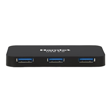 Hamlet XHUB430BK User manual
