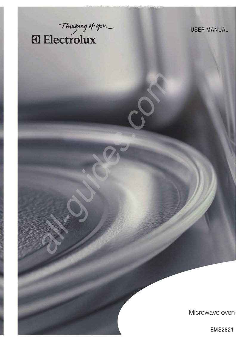 Electrolux EMS2821 User manual