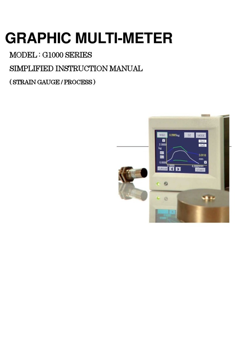 WATANABE G1000 Series Simplified Instruction Manual