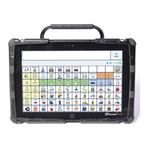 Prentke Romich Company Accent 1000 user guide
