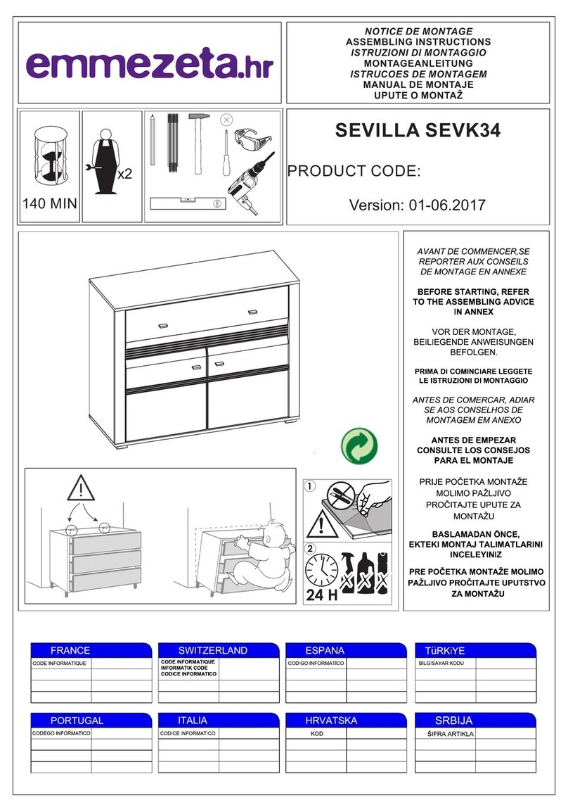Emmezeta SEVILLA SEVK34 manual