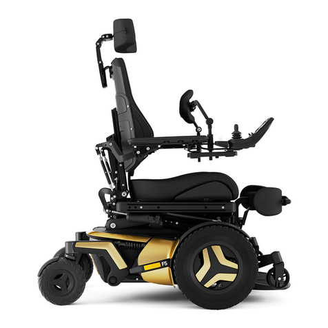 Permobil F5 Corpus VS User manual