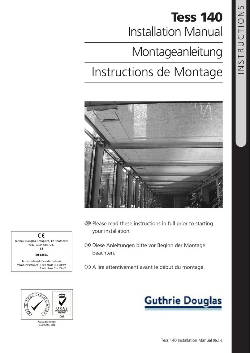 Guthrie Douglas TESS 140 installation manual Guthrie Douglas TESS 140 installation manual