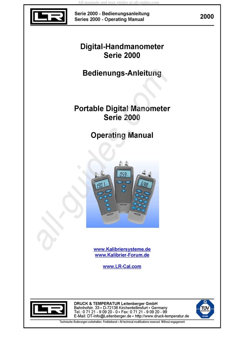 LTR 2000 Series operating manual
