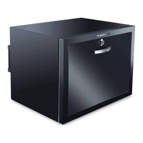 Dometic DM50D Installation and operating manual