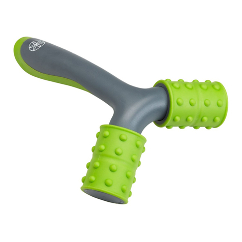 Gaiam restore MINI DUAL MUSCLE ROLLER Installation instructions