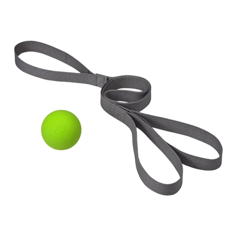 Gaiam restore STRETCH & MASSAGE KIT Exercise guide