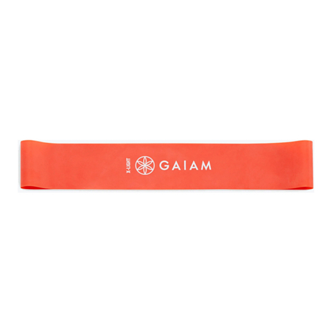 Gaiam restore MINI BAND KIT Exercise guide