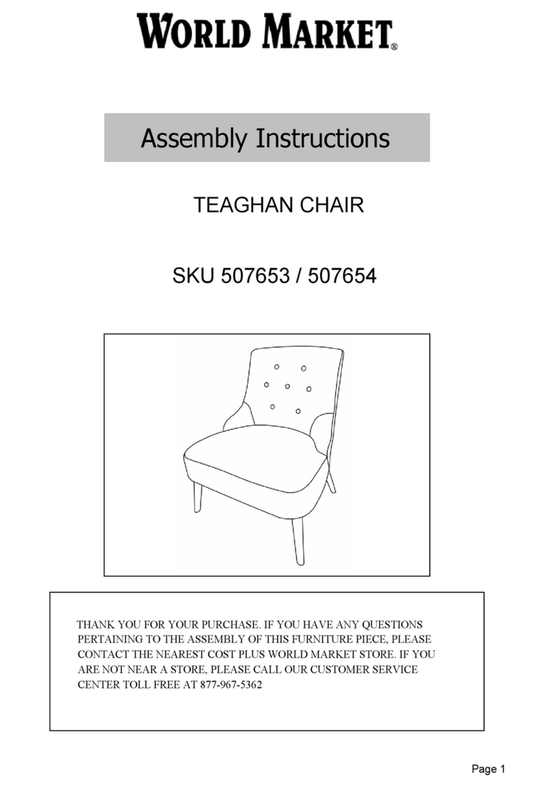 World Market TEAGHAN 507653 User manual