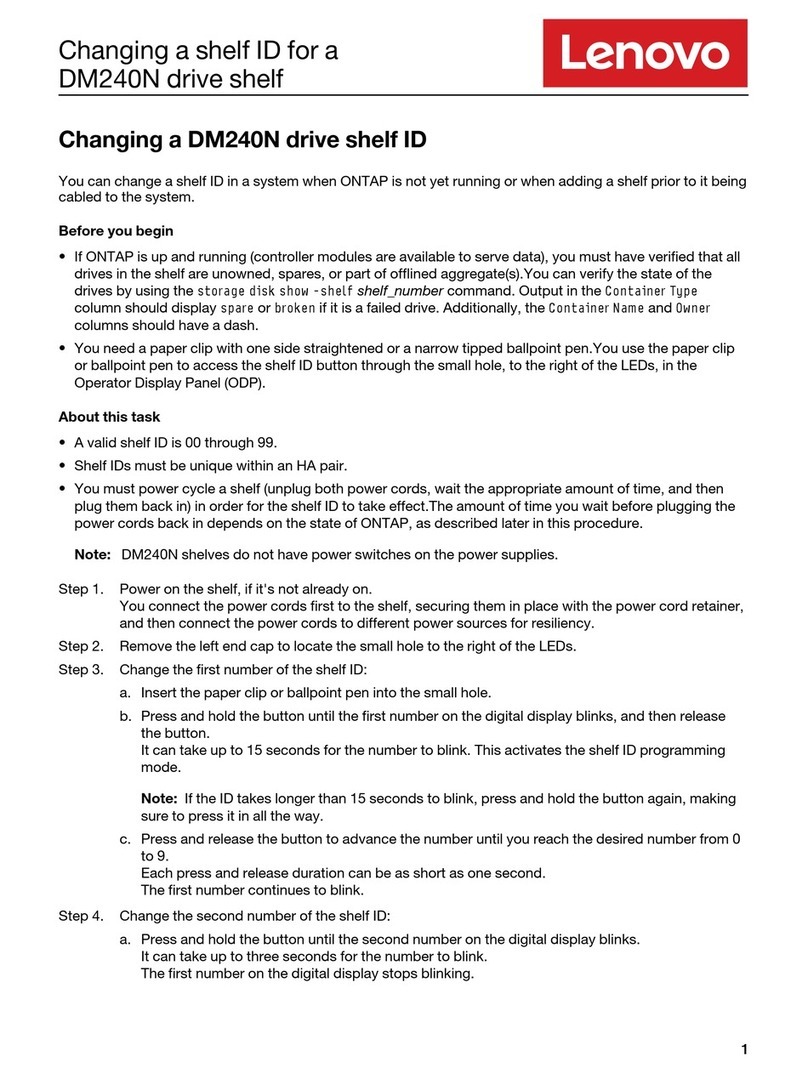 Lenovo ThinkSystem DM240N instructions
