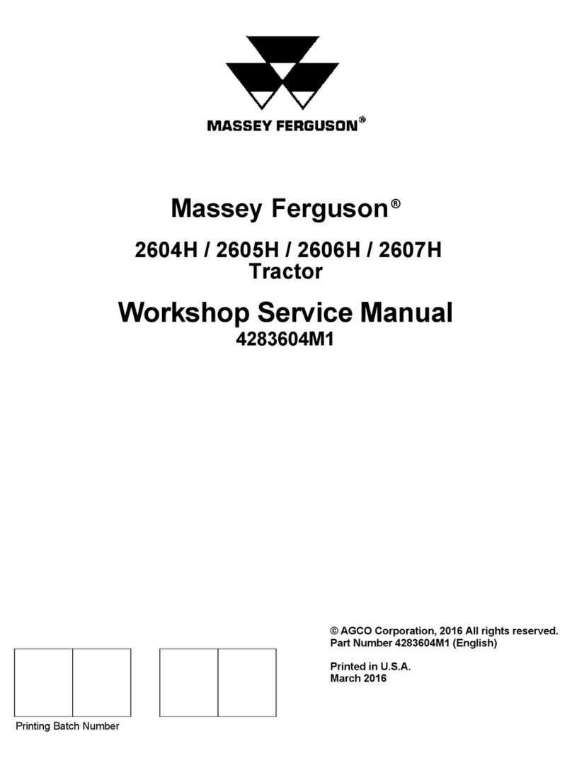 AGCO Massey Ferguson 2604H Workshop service manual