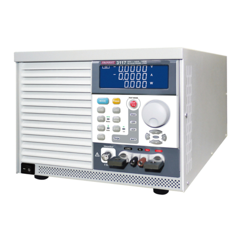 Prodigit 3110 Series Operation manual