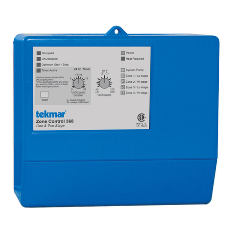 Watts Tekmar Zone Control 368 Data brochure