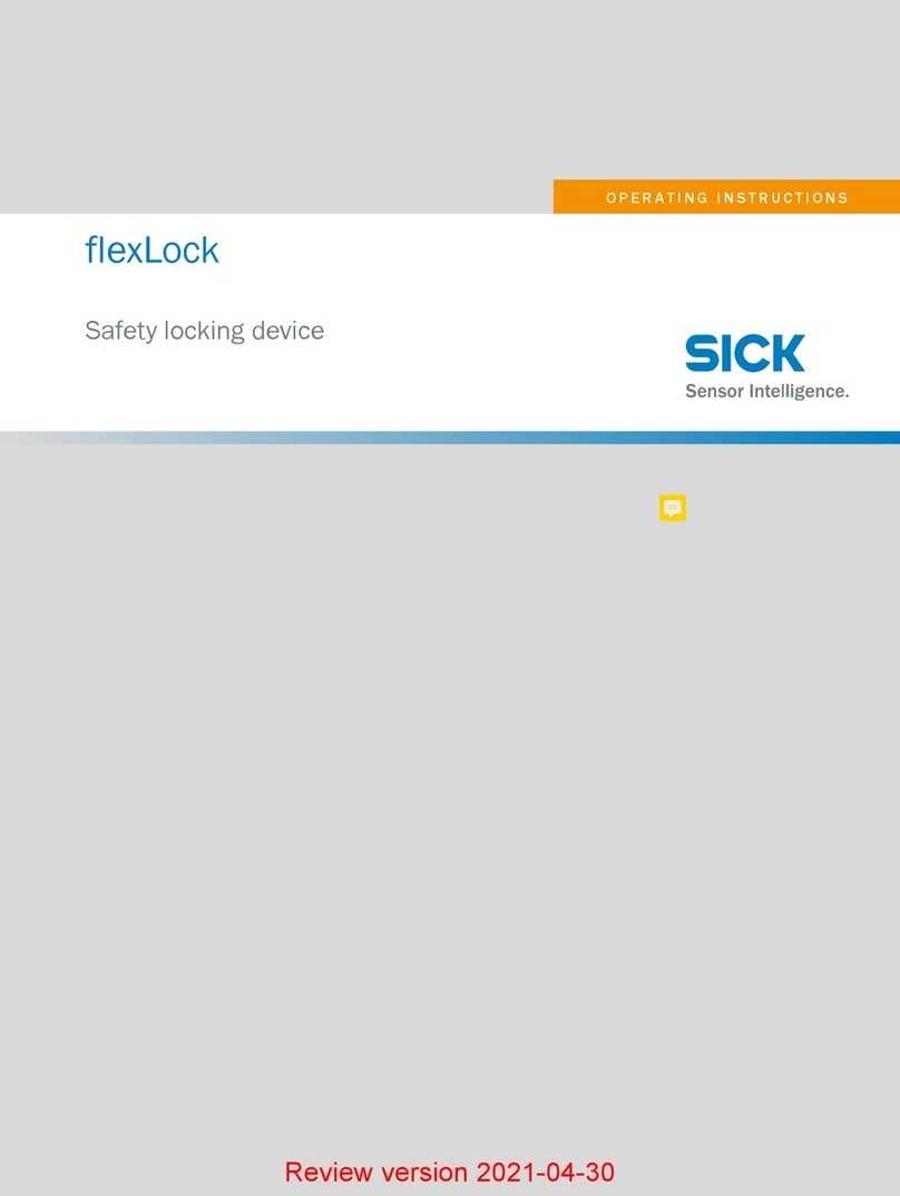 SICK flexLock User manual