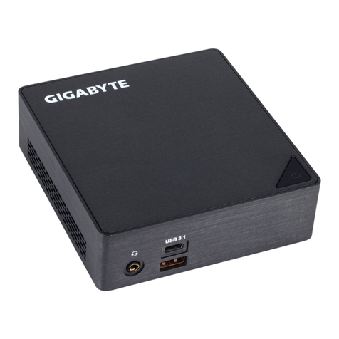 GIGA-BYTE TECHNOLOGY BRIX User manual
