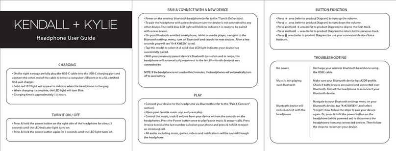 iTOUCH KENDALL+KYLIE K+K Kween user guide