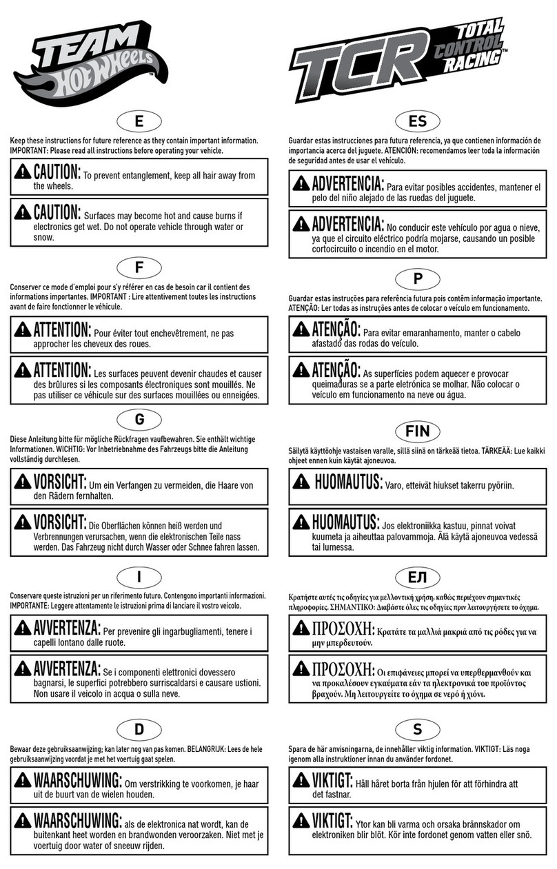 Hot Wheels TCR manual
