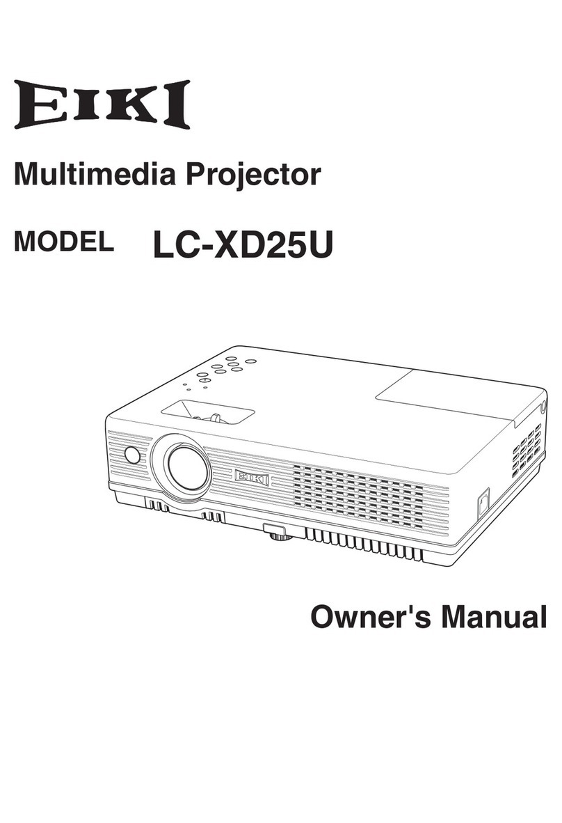 Eiki LC-XD25U User manual