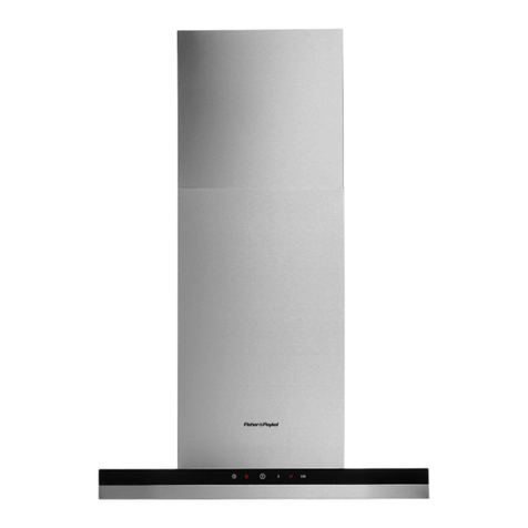 Fisher & Paykel HC60DCXB1 Mounting instructions