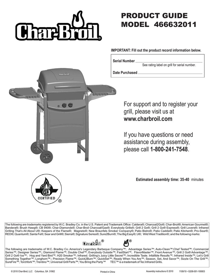 Char-Broil 466632011 Product guide Char-Broil 466632011 Product guide