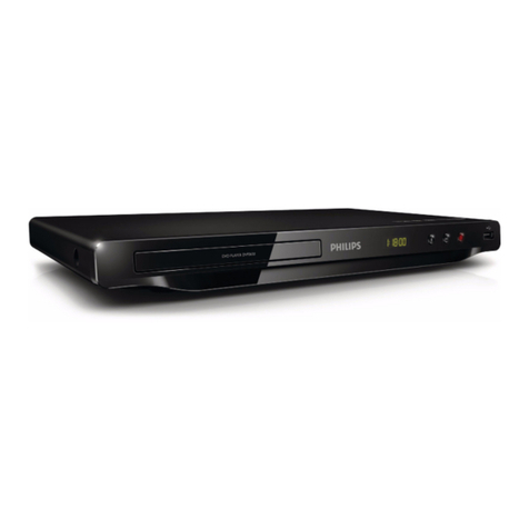 Philips DVP3650 User manual
