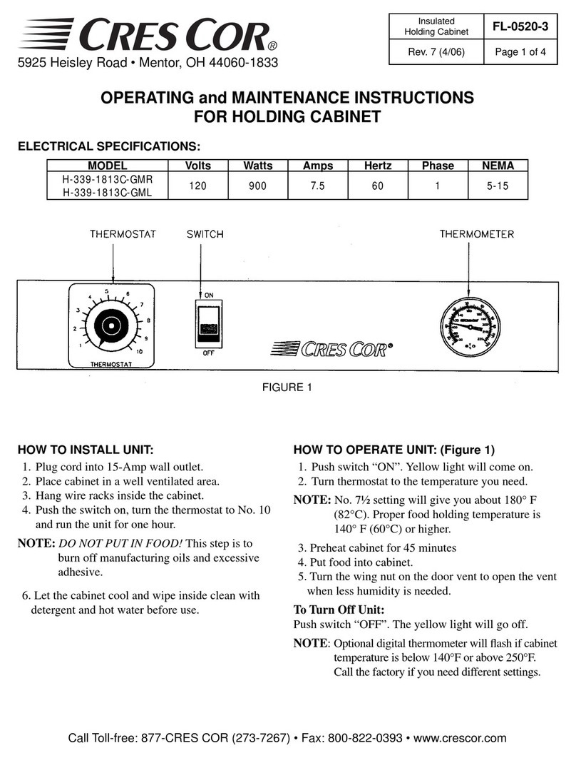 Cres Cor H-339-1813C-GMR Manual Cres Cor H-339-1813C-GMR Manual