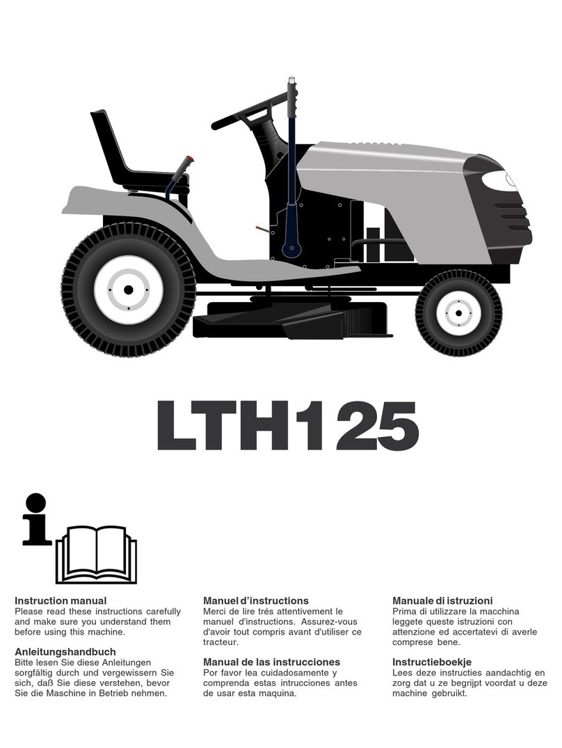Husqvarna LTH125 instruction manual