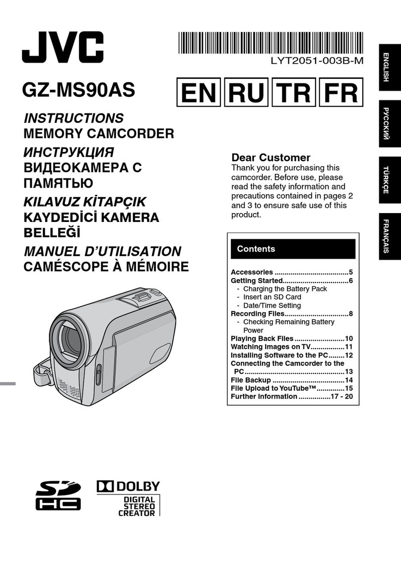 JVC GZ-MS90AS User manual