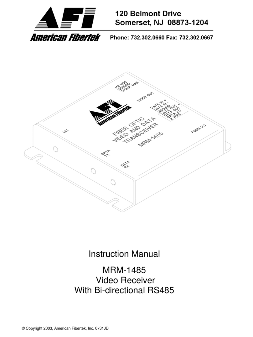 Panasonic MRM-1485 User manual