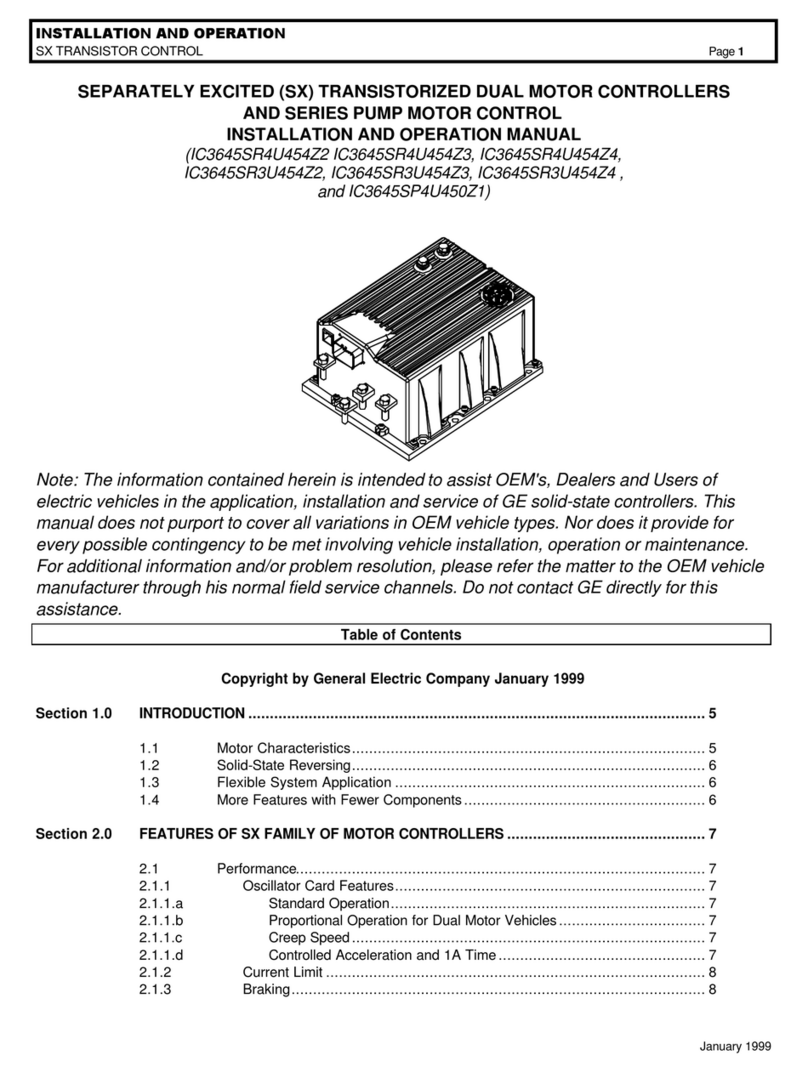 GE IC3645SR4U454Z2 User manual