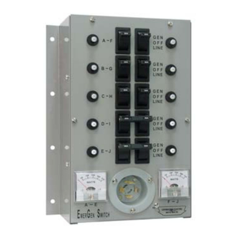 Connecticut Electric EmerGen Switch A series Owner's manual and installation instructions Connecticut Electric EmerGen Switch A series Owner's manual and installation instructions