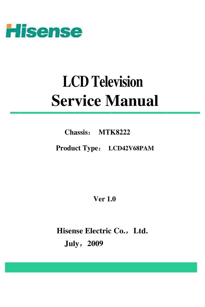 Hisense LCD42V68PAM User manual