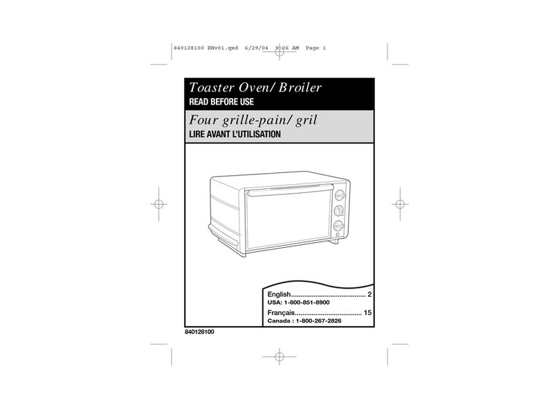 Hamilton Beach 840128100 manual