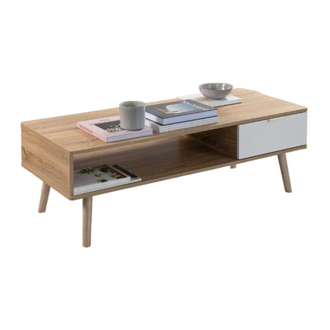 Mocka Denham Coffee Table Assembly instructions
