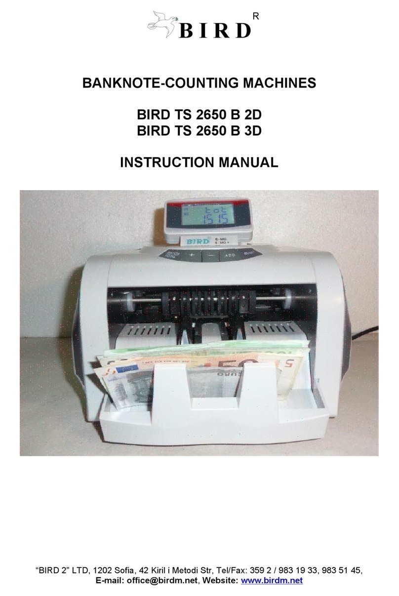 BIRD TS 2650 B 2D instruction manual