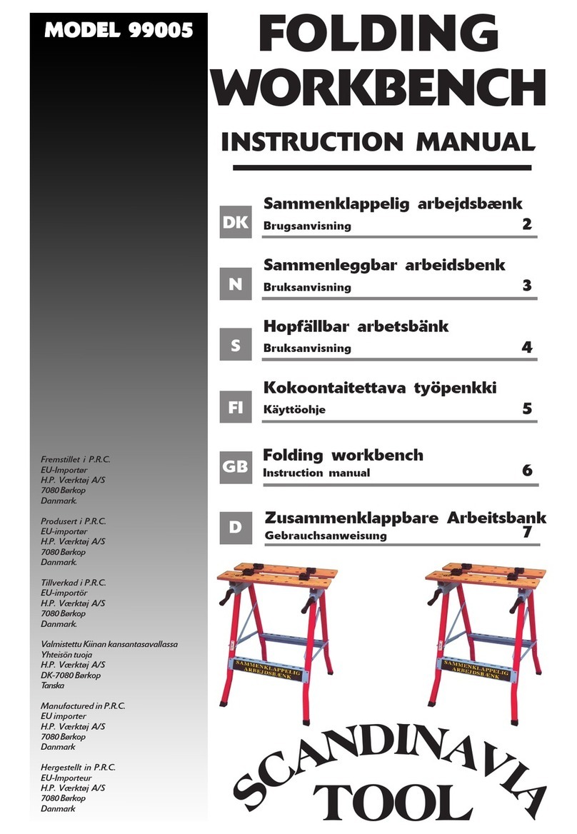 Scandinavia Tool 99005 instruction manual