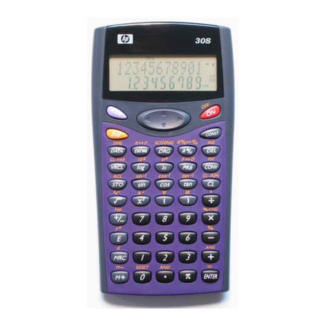 HP HP 30S User manual