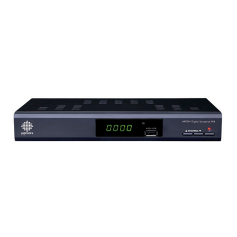 Univers by FTE U5500 User manual