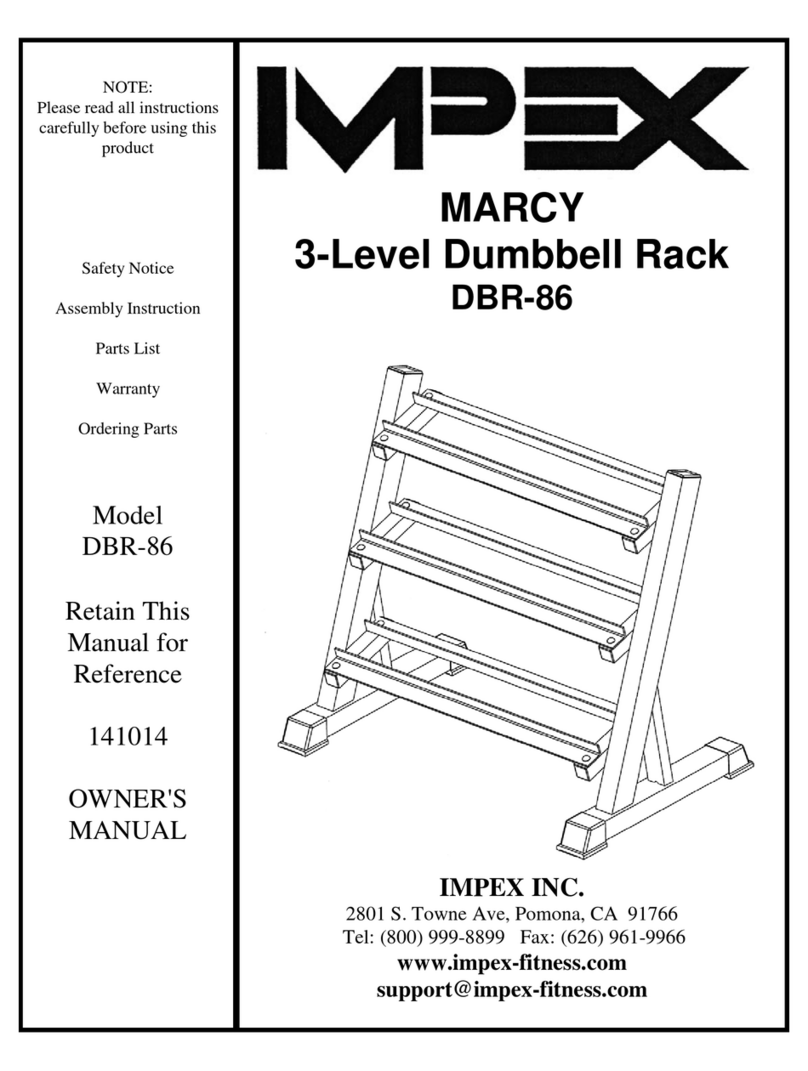 Impex MARCY DBR-86 User manual