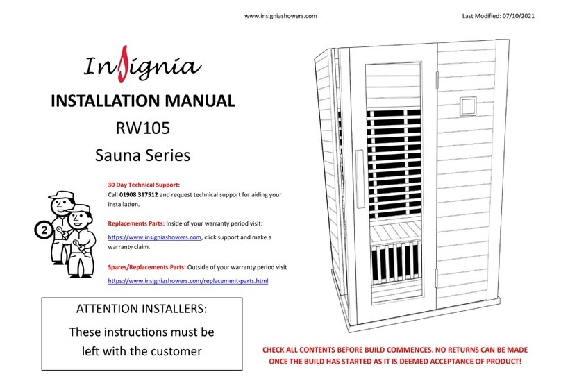 Insignia RW105 User manual