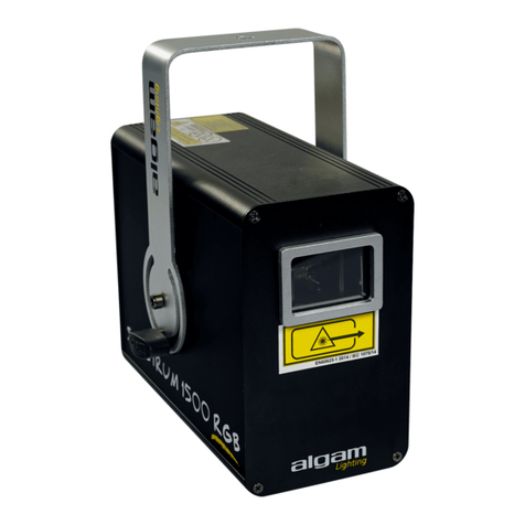 Algam Lighting Spectrum 1500RGB user manual